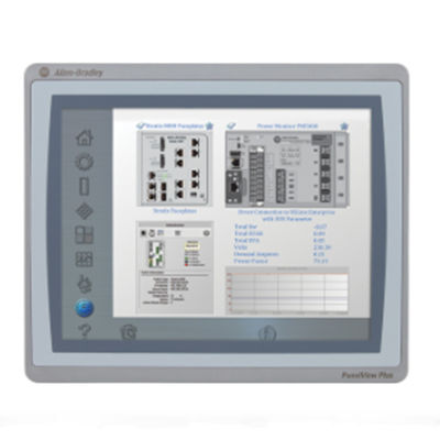 PLC 2711P-T10C22D8S PANELVIEW STANDARD 10"W Endgerätemodul
